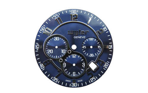 Cadran bleu Wyler Code R neuf