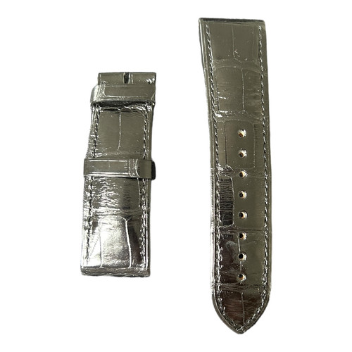 Bracelet cuir black alligator Vacheron Constantin 23x20mm