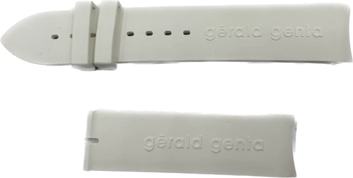 Bracelet Gérald Genta caoutchouc 20mm
