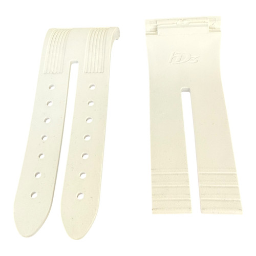 Bracelet Jorg Hysek HD3 Caoutchouc blanc
