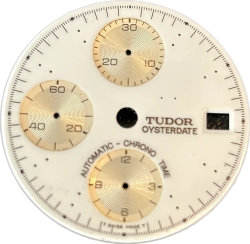 Cadran chronographe Tudor oysterdate