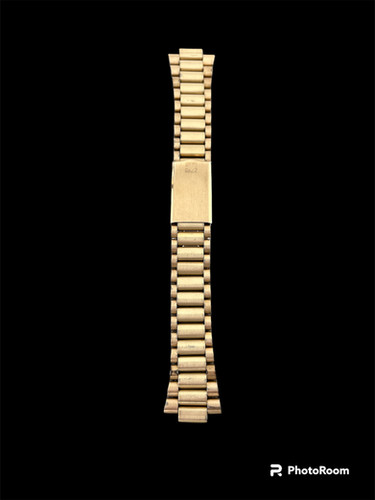 Bracelet Zénith plaqué or 21mm