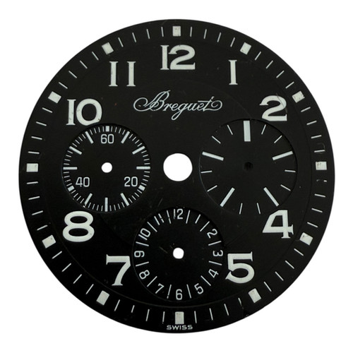 Rare Cadran Breguet Type XX Aéronavale chronographe ref: 3800