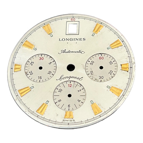 Zifferblatt Longines automatic Conquest Chronograph 31,4mm