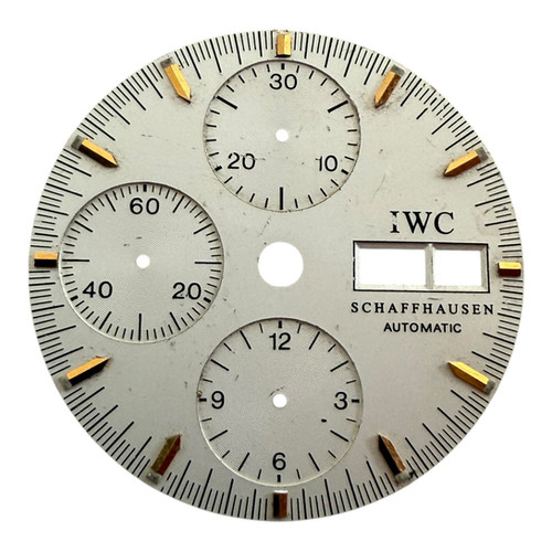 IWC Zifferblatt Chronograph Day Date Silber Dial 29.5mm