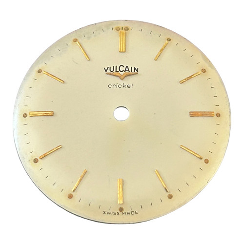 Zifferblatt Vulcain Cricket 34,45mm