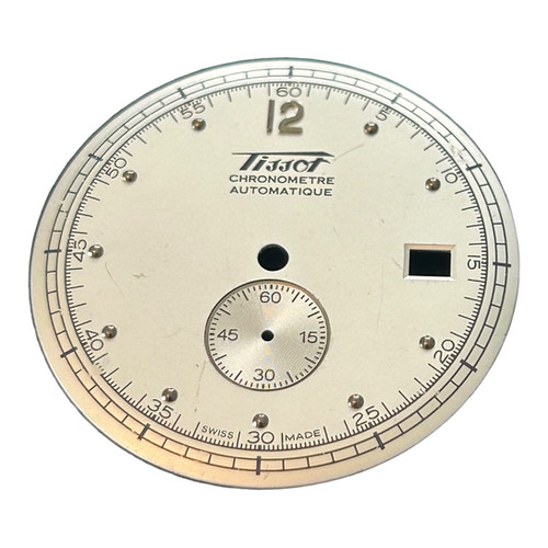 TISSOT HERITAGE 150. Jubiläum Platinum Chronometer Edition Zifferblatt
