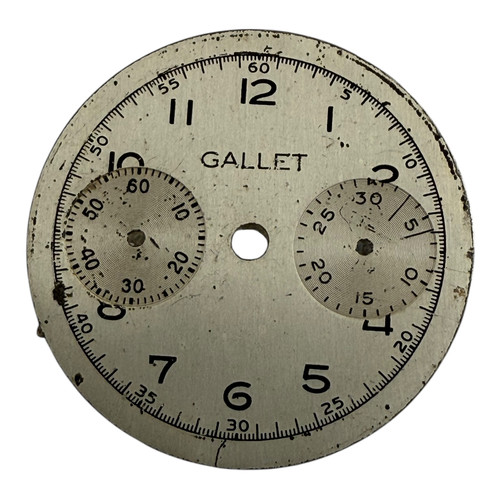Vintage Zifferblatt Gallet Chronograph 23,60mm