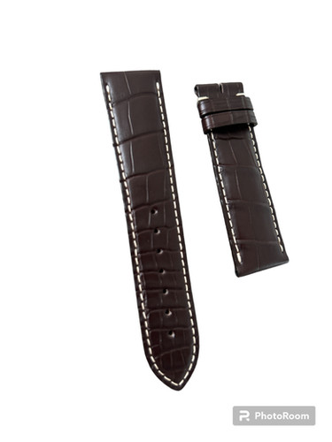 Longines Alligator-Armband 22x20mm