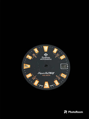 Zifferblatt Dial Zodiac Super sea Wolf 100 ATM