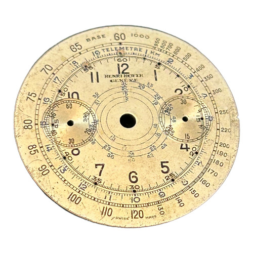 Chronographen-Zifferblatt henri hofer 33Ø