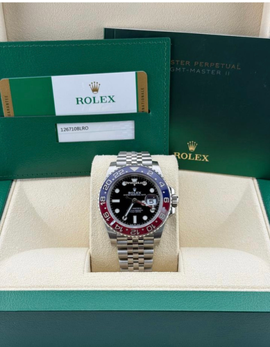 Rolex GMT-Master II PEPSI Uhr circa 2020 Full Set