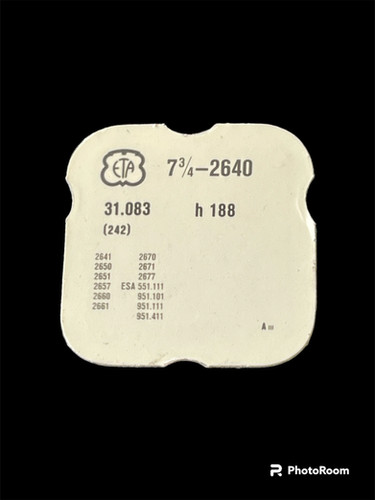 Fornitura ETA cal. 2640
