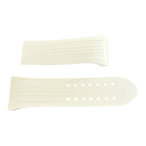 Cinturino Jorg Hysek caucciù bianco